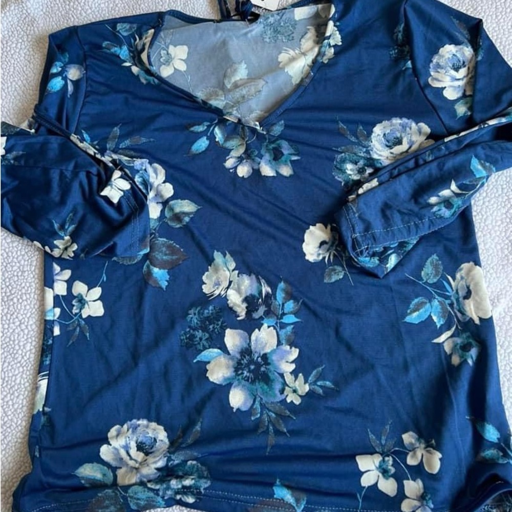 Women’s floral blouse